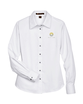 Picture of Motion Long Sleeve Dress Shirt White